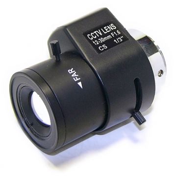監視器材DC自動光圈12~30mm/F1.6變焦鏡頭