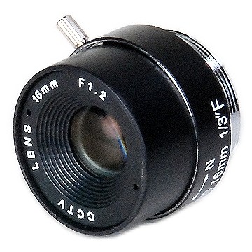 監視器材固定光圈16mm/F2.0鏡頭