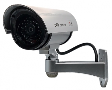 監視器材假的紅外線監視攝影機 偽裝型監視器 (含尾線支架)