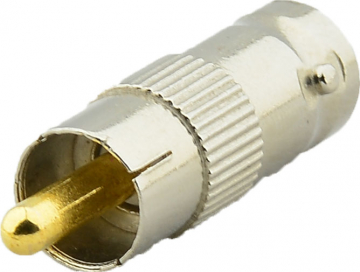 監視器材RCA公轉BNC母轉接頭