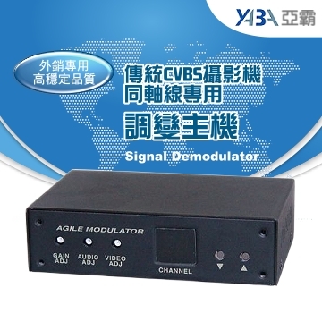 監視器材(WR-WHMD500) 調變主機(同軸線專用)(傳統CVBS攝影機適用)